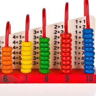 Occuledge Learning Abacus Stand, Abacus, Arithmetic Learning Stand
