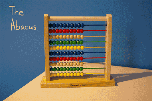 Occuledge Learning Abacus Stand, Abacus, Arithmetic Learning Stand