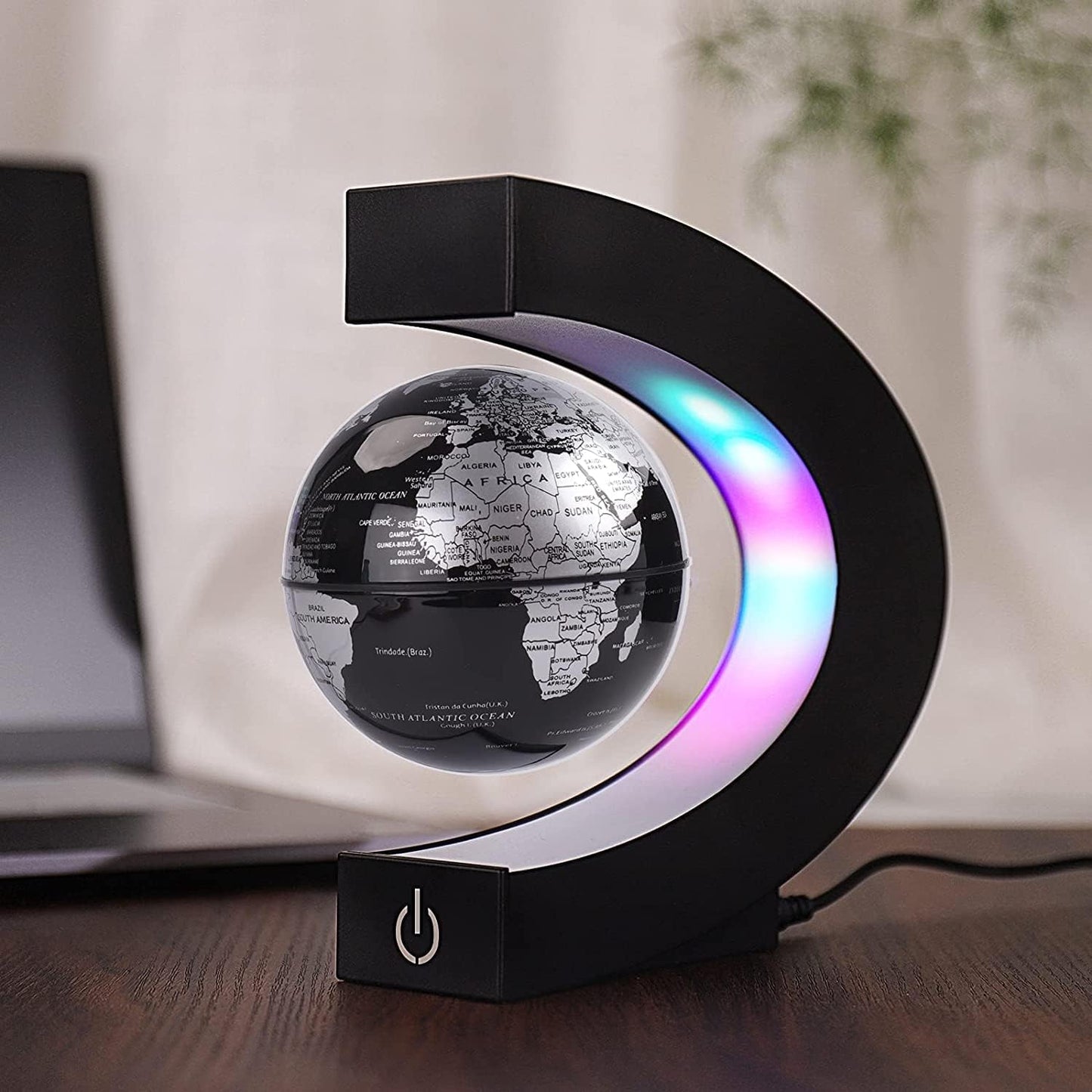 Occuledge Magnetic Levitating Globe Educational Decor for Home and Office